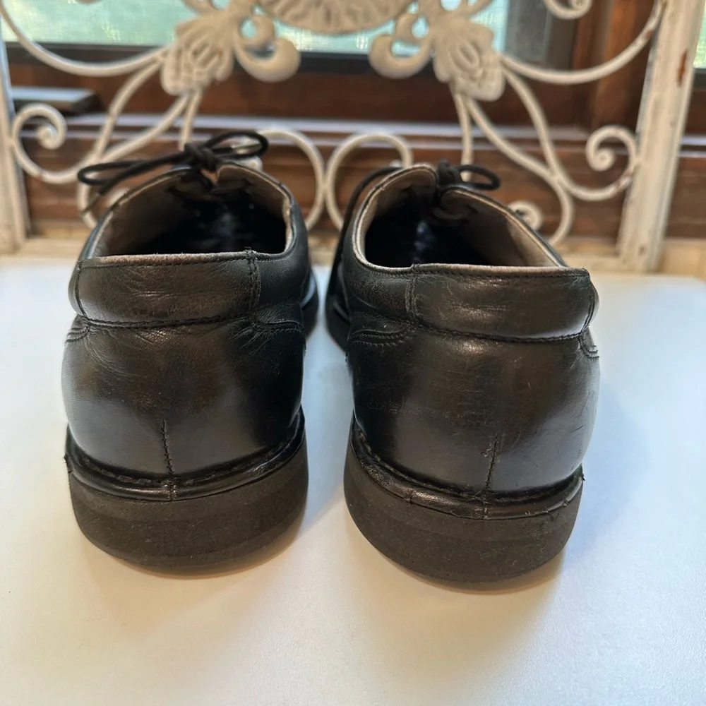 Rockport Men’s DresSports Vibram Black Leather Shoes M3628 Size 9-1/2 M